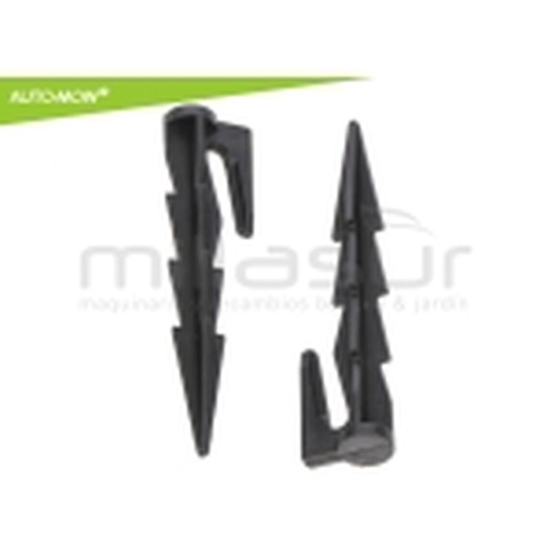 PACK DE 100 PIQUETAS EXTREME CABLE PERIMETRO ROBOT CORTAC. 85mm - motoscamaralweb.com