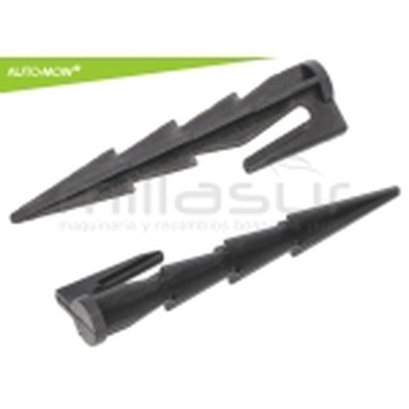 PACK DE 100 PIQUETAS EXTREME CABLE PERIMETRO ROBOT CORTAC. 85mm - motoscamaralweb.com