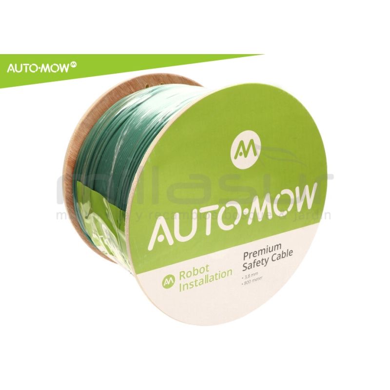 BOBINA CABLE PERIMETRO ROBOT CORTAC. AUTO-MOW 800M - 3.8mm ARMADO - PREMIUM - motoscamaralweb.com
