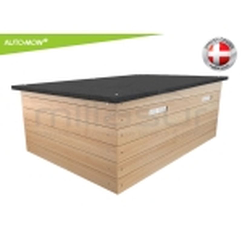 GARAJE THE CUBE ROBOT CORTAC. AUTO-MOW - NATURAL - M - motoscamaralweb.com