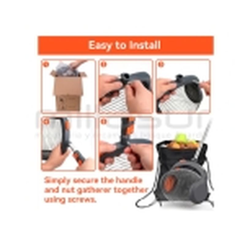 RECOGEDOR MANUAL PARA FRUTOS EN SUELO - TELESCÓPICO 60-135 CM - motoscamaralweb.com