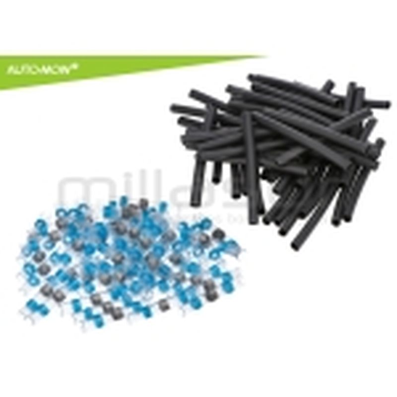 KIT 50+50 TUBOS TERMORETRACTILES C/ GEL SELLADOR + ESTAÃO - motoscamaralweb.com