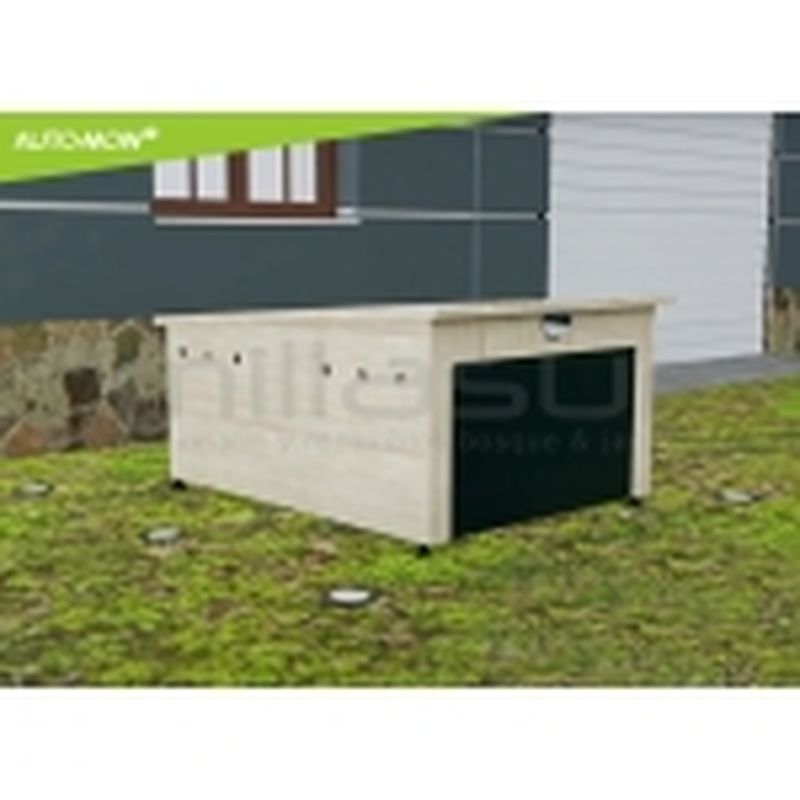 PACK 4 LUCES SOLARES JARDIN - AUTO-MOW - LUZ AZUL - motoscamaralweb.com