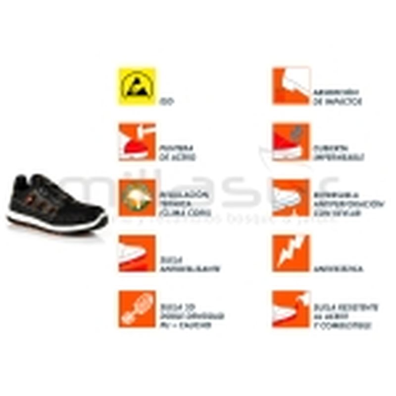 ZAPATO PROTECCION SPRINTER T46 - motoscamaralweb.com