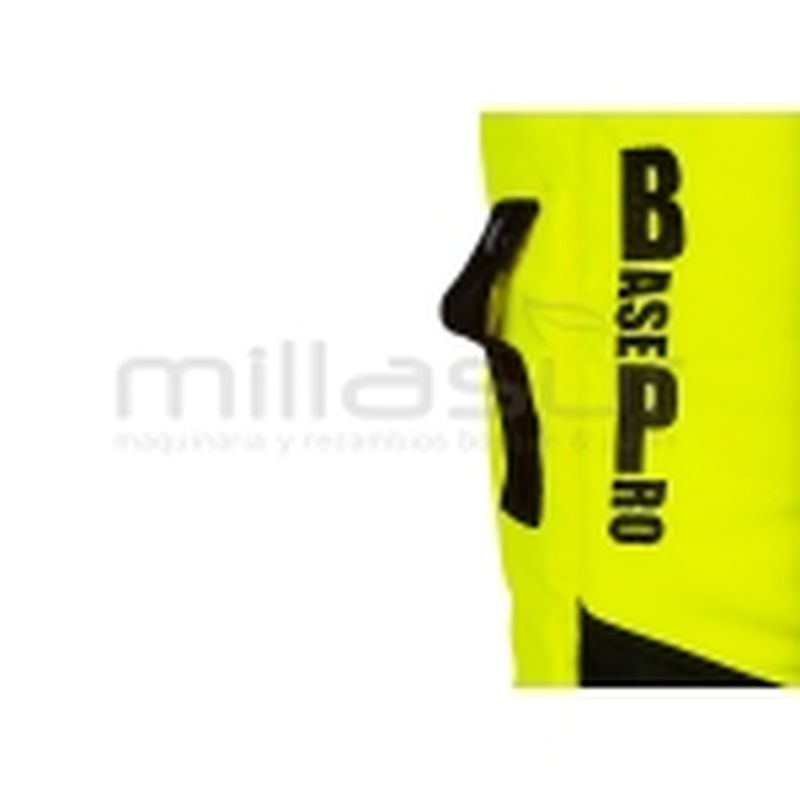 PANTALON ANTICORTE CLASE 1 ALTA VISIBILIDAD (2) AMARILLO - TALLA L - motoscamaralweb.com