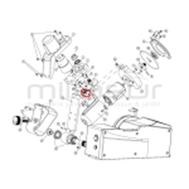 PIÑON GIRO SOPORTE DISCO AFILADORA 99-1345 - 14D. (12+13) - motoscamaralweb.com