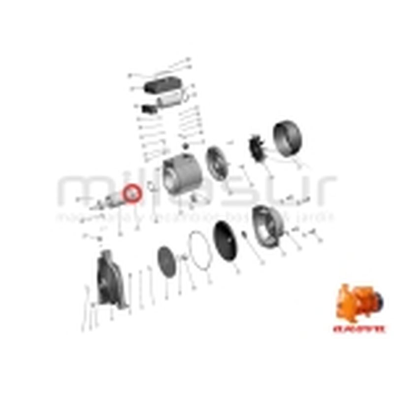 RODAMIENTO EJE ROTOR 6204-ZZ BE1500 (25) - motoscamaralweb.com