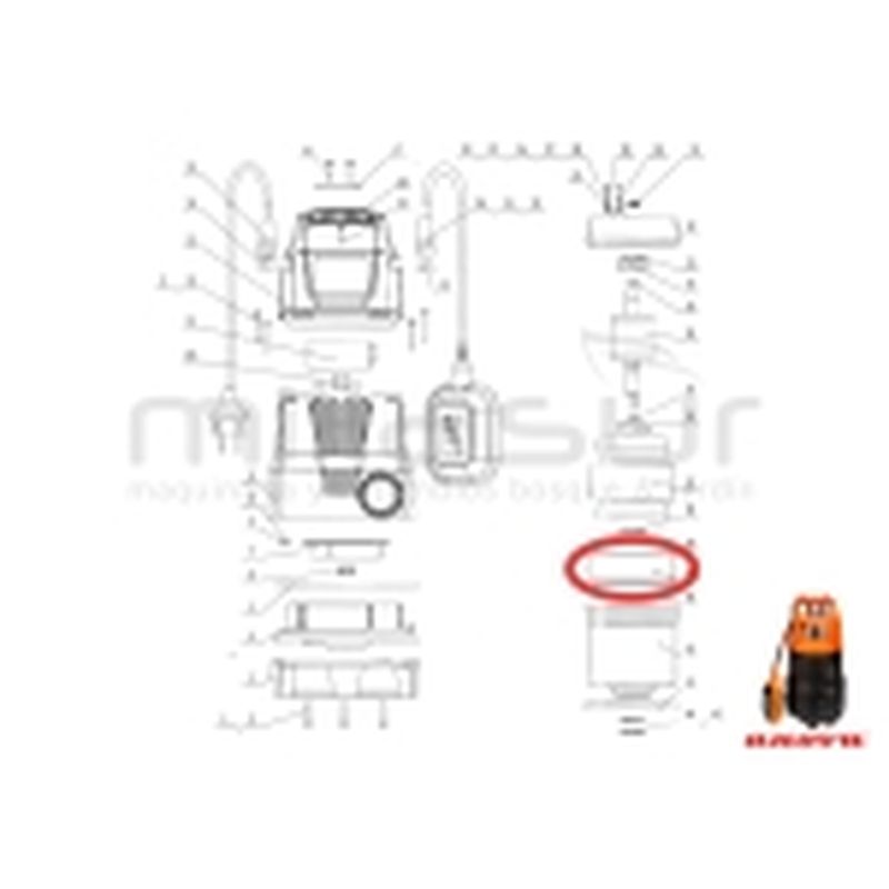 TAPA SOPORTE MOTOR BE750AS (40) - motoscamaralweb.com