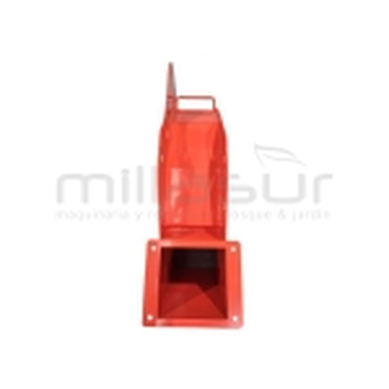 CARCASA SUPERIOR TAMBOR CUCHILLAS BIO300 (74) - motoscamaralweb.com