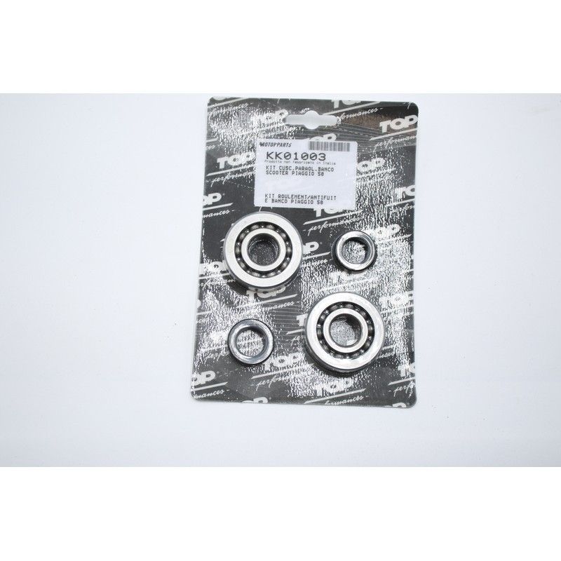Kit rodamientos y retenes de cigüeñal TOP PERFORMANCES motor Piaggio - motoscamaralweb.com