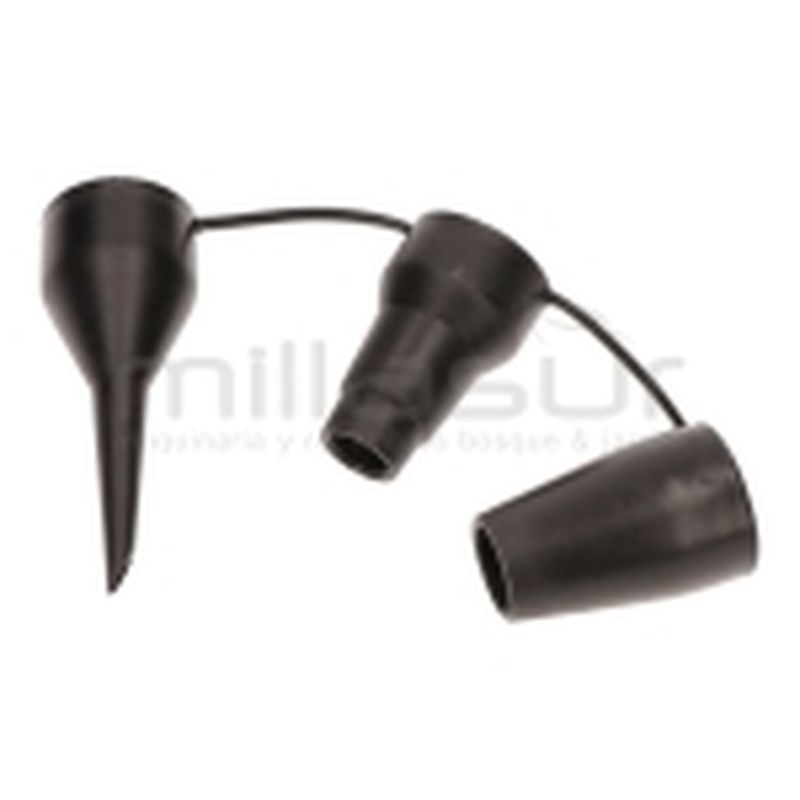 KIT 3 BOQUILLAS PLASTICO CA180M (25) - motoscamaralweb.com