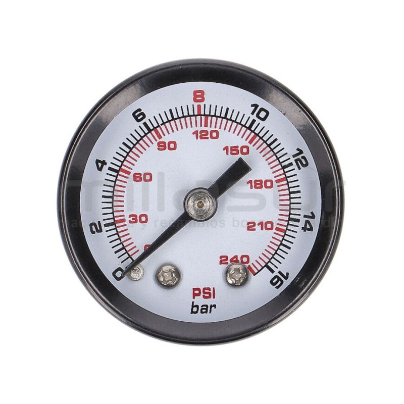 MANOMETRO PEQUEÑO COMPRESOR CA24 - CA50 (54) - motoscamaralweb.com