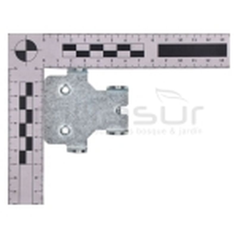 PLACA SUJECION CORTA TAPA DESCARGA LATERAL CC246T (36). CC251TA (43). CC451T (53) - motoscamaralweb.com