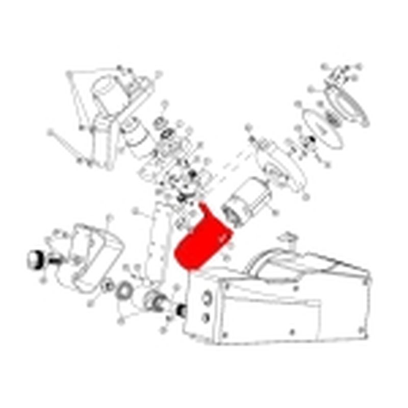 TAPA MOTOR DISCO AFILADORA 99-1345 (25) - motoscamaralweb.com