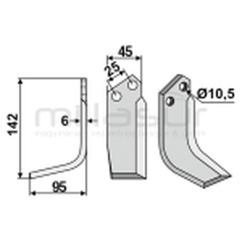 CUCHILLA MOTOAZADA FERRARI MC68 R - motoscamaralweb.com