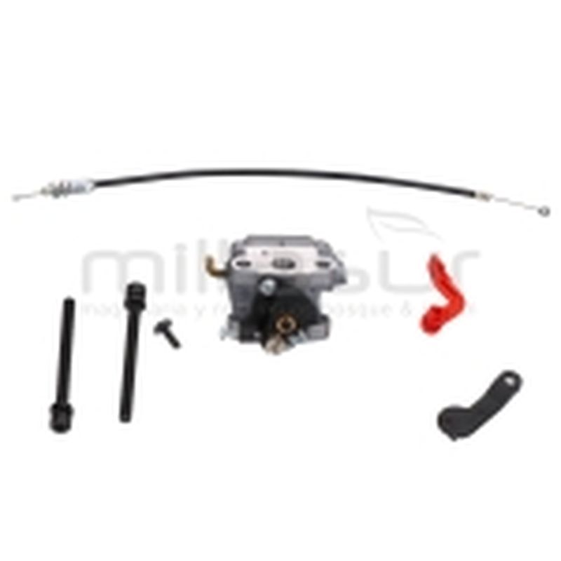 KIT SUSTITUCION CARBURADOR CORTASETOS CG2360 - (CARBURADOR - BRIDA - CABLES) - motoscamaralweb.com