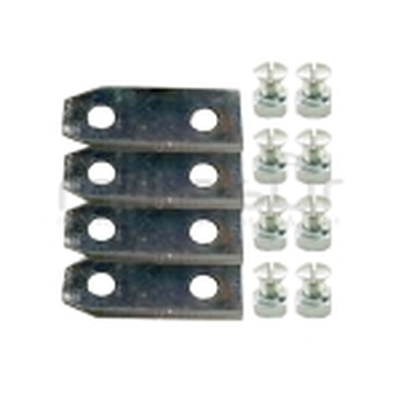 JUEGO 4 CUCHILLAS DOBLE CARA CORTACÉSPED 70 MM ADAPTABLE A BRILL ... - motoscamaralweb.com