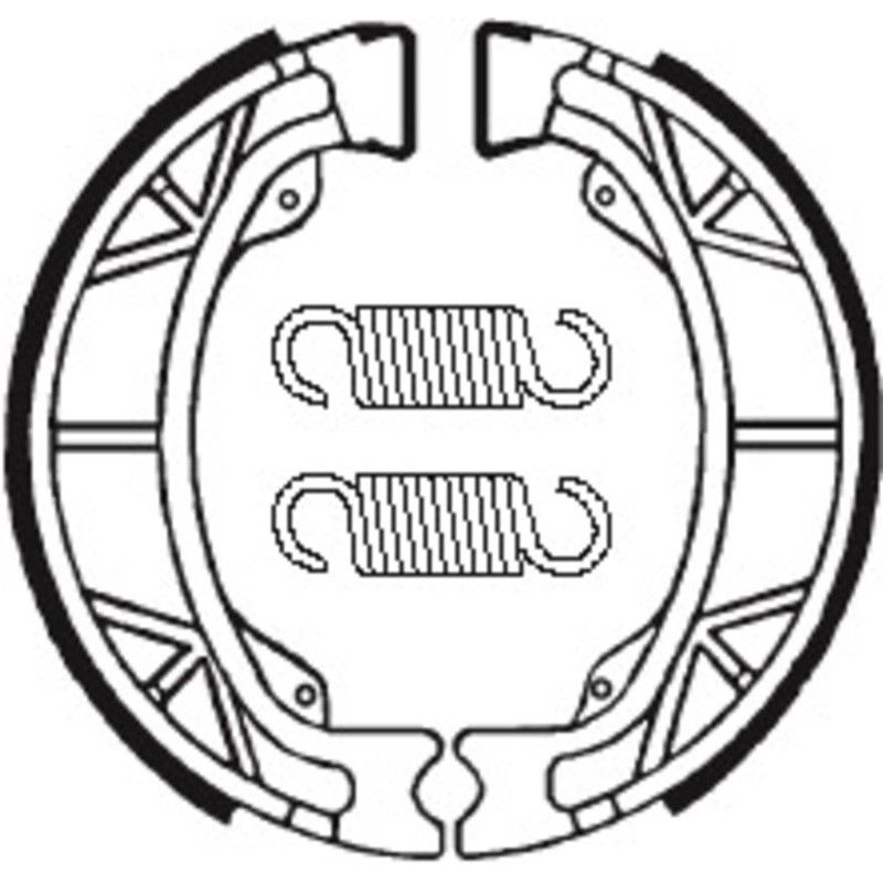 Zapatas de freno Tecnium BA012 - motoscamaralweb.com