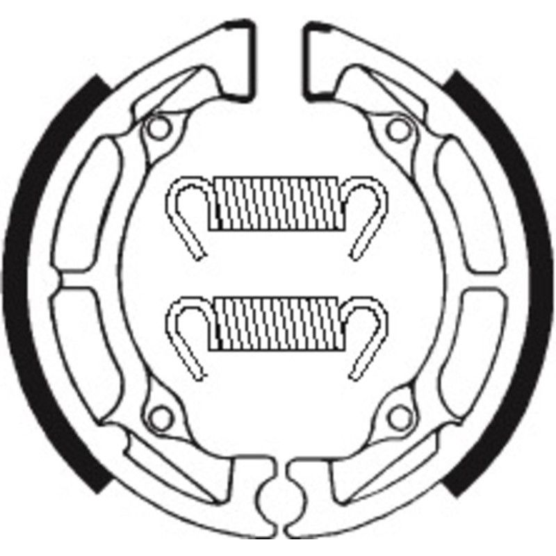 Zapatas de freno Tecnium BA020 - motoscamaralweb.com