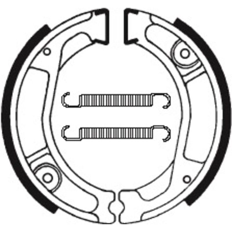 Zapatas de freno Tecnium BA029 - motoscamaralweb.com