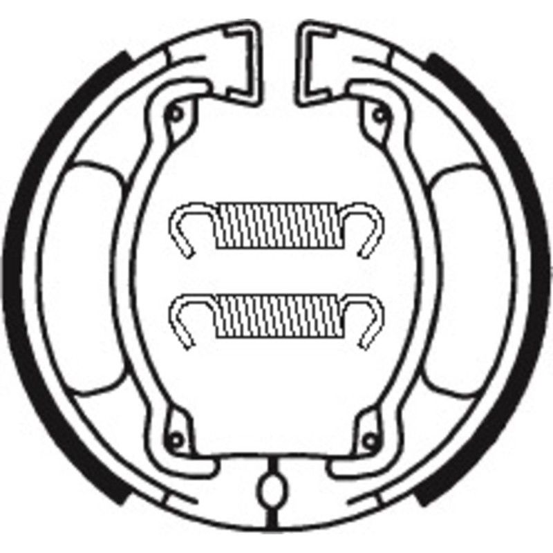 Zapatas de freno Tecnium BA032 - motoscamaralweb.com