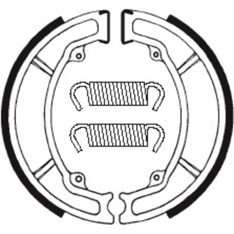Zapatas de freno Tecnium BA034 - motoscamaralweb.com