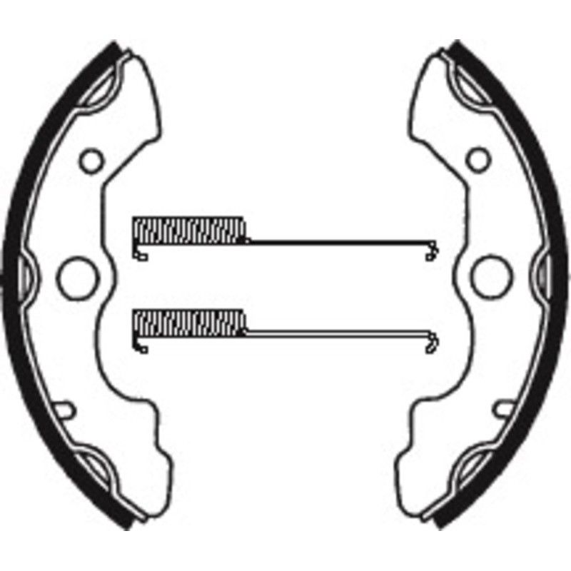 Zapatas de freno Tecnium BA045 - motoscamaralweb.com