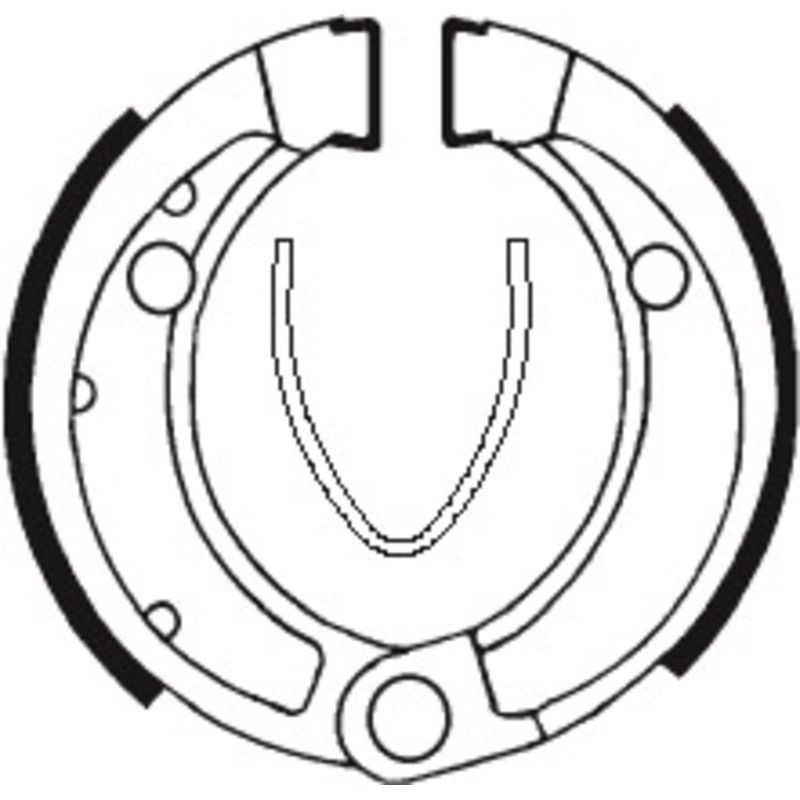 Zapatas de freno Tecnium BA048 - motoscamaralweb.com