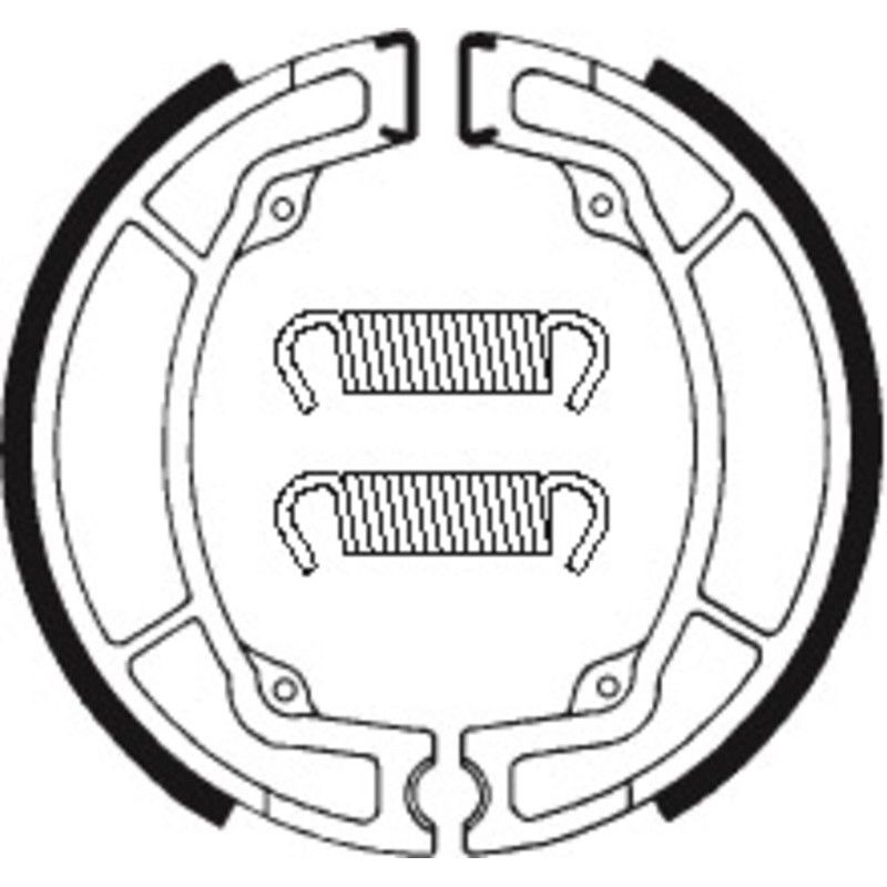 Zapatas de freno Tecnium BA049 - motoscamaralweb.com