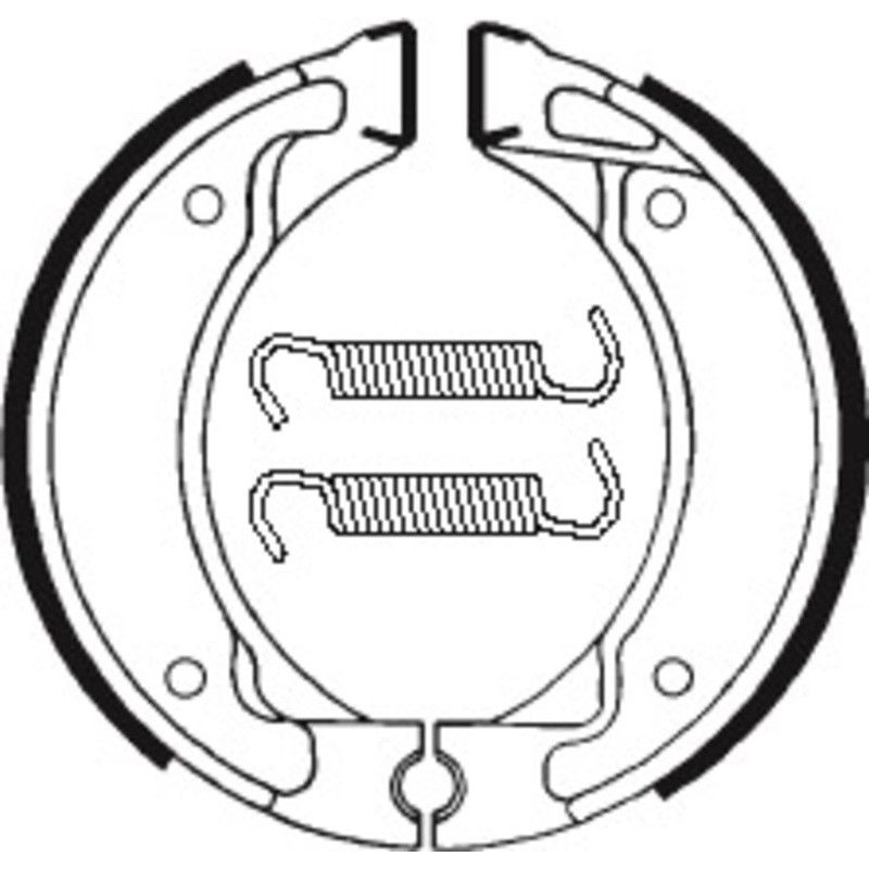 Zapatas de freno Tecnium BA050 - motoscamaralweb.com