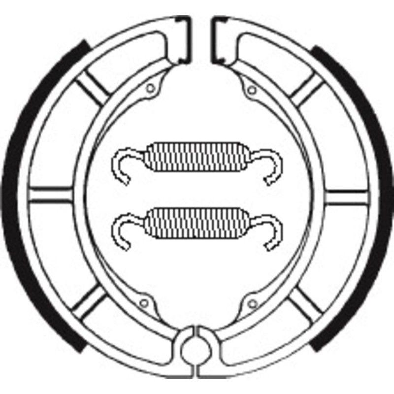 Zapatas de freno Tecnium BA052 - motoscamaralweb.com