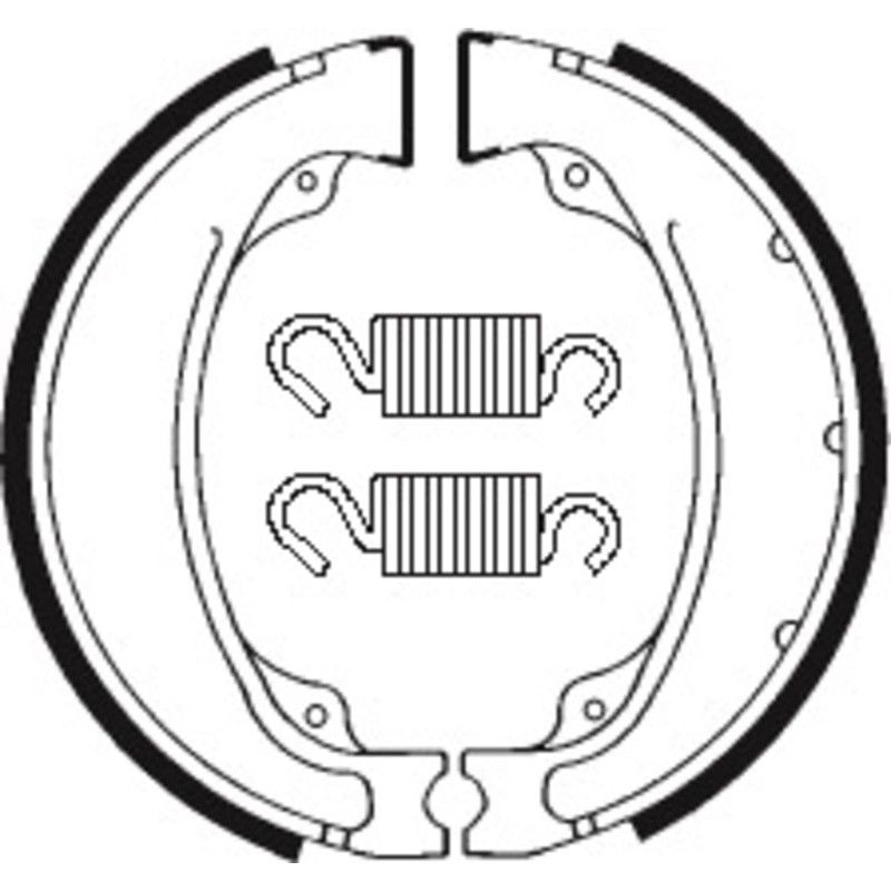 Zapatas de freno Tecnium BA055 - motoscamaralweb.com