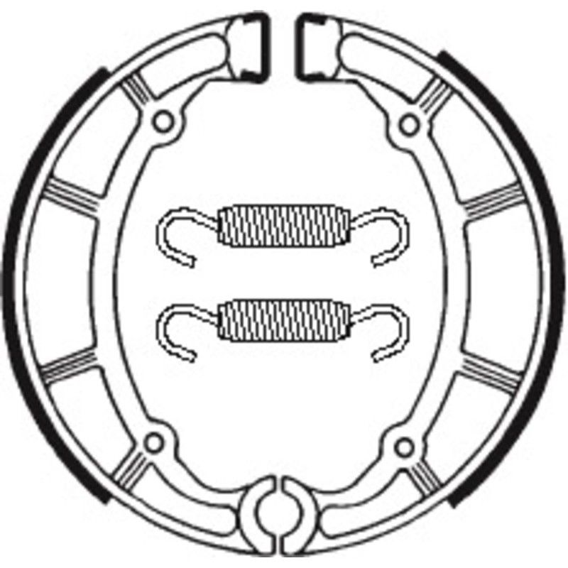 Zapatas de freno Tecnium BA065 - motoscamaralweb.com
