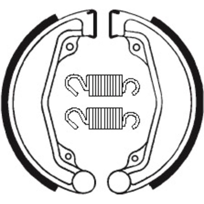 Zapatas de freno Tecnium BA068 - motoscamaralweb.com