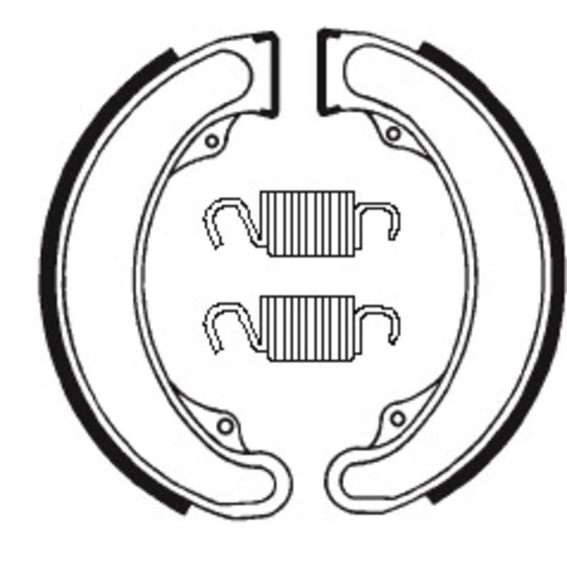 Zapatas de freno Tecnium BA070 - motoscamaralweb.com