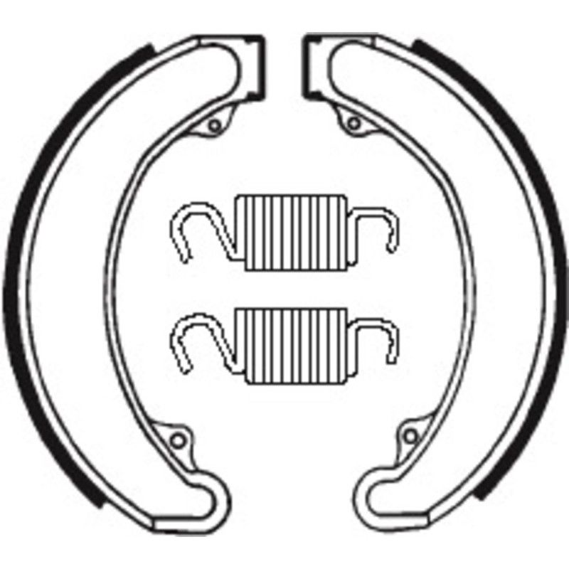 Zapatas de freno Tecnium BA071 - motoscamaralweb.com