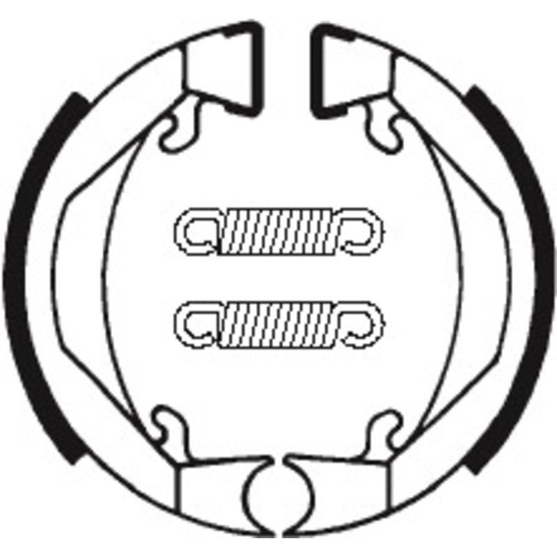 Zapatas de freno Tecnium BA074 - motoscamaralweb.com