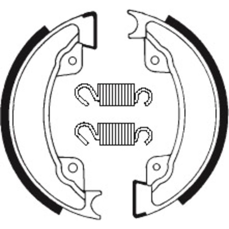 Zapatas de freno Tecnium BA077 - motoscamaralweb.com