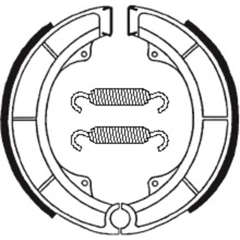 Zapatas de freno Tecnium BA099 - motoscamaralweb.com