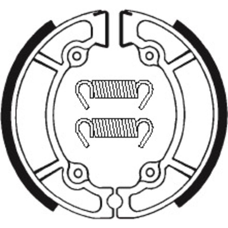 Zapatas de freno Tecnium BA102 - motoscamaralweb.com