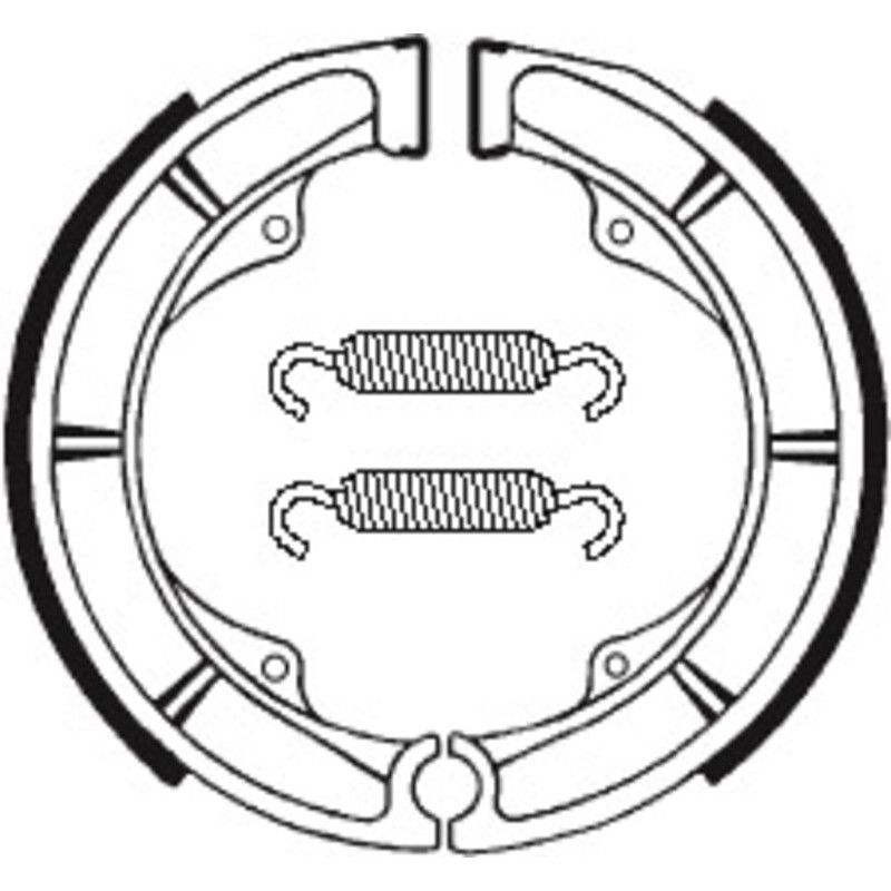 Zapatas de freno Tecnium BA111 - motoscamaralweb.com