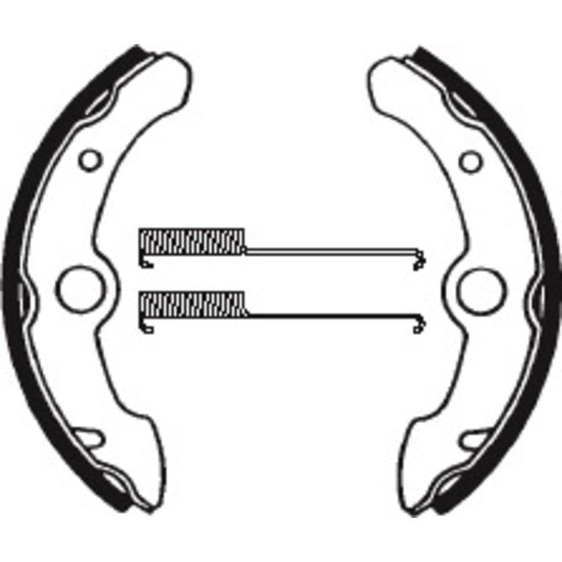 Zapatas de freno Tecnium BA114 - motoscamaralweb.com