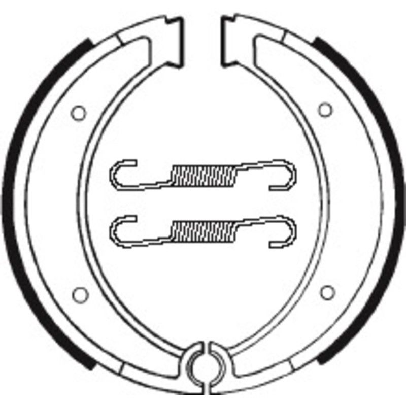 Zapatas de freno Tecnium BA116 - motoscamaralweb.com