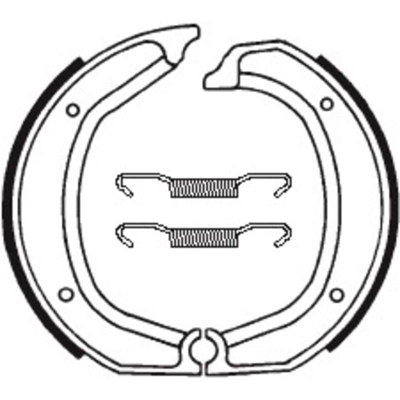 Zapatas de freno Tecnium BA139 - motoscamaralweb.com