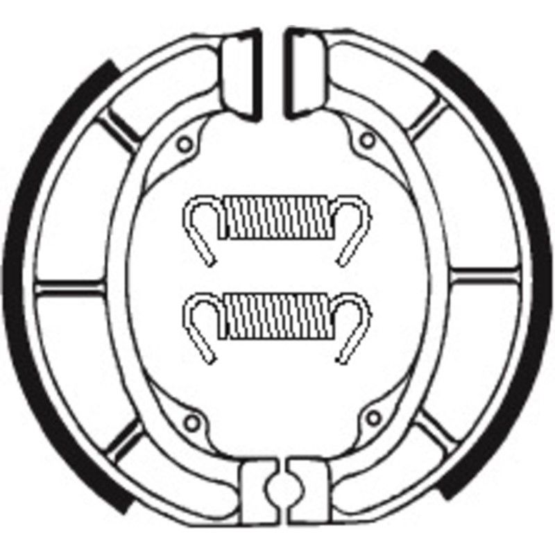 Zapatas de freno Tecnium BA181 - motoscamaralweb.com