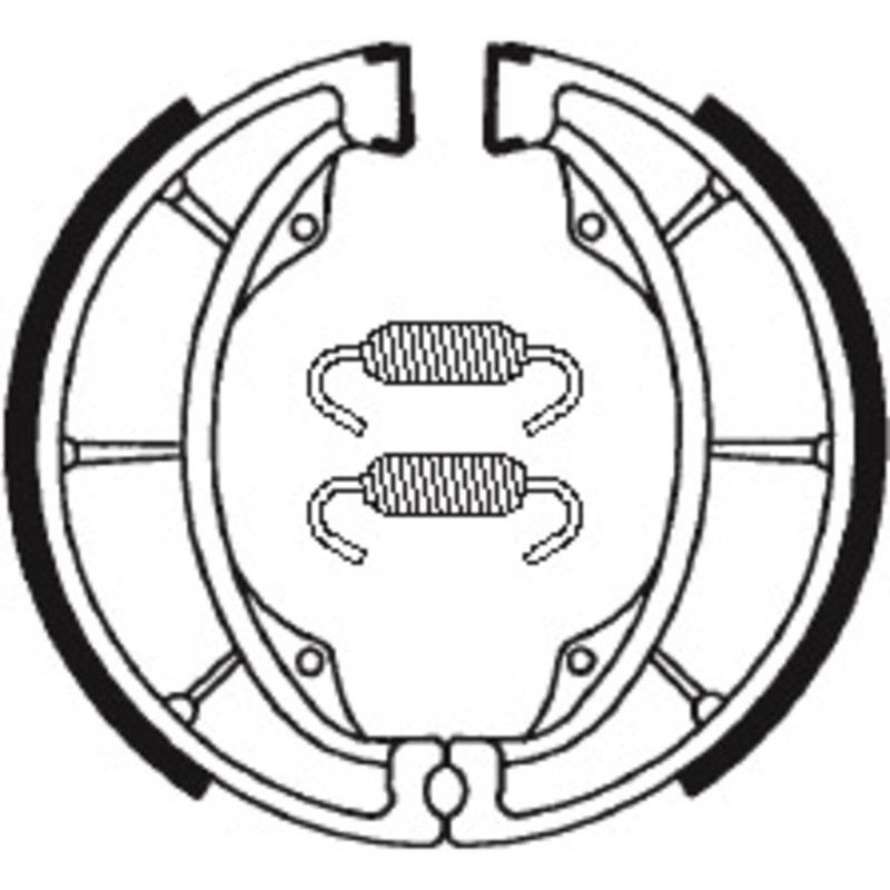 Zapatas de freno Tecnium BA183 - motoscamaralweb.com