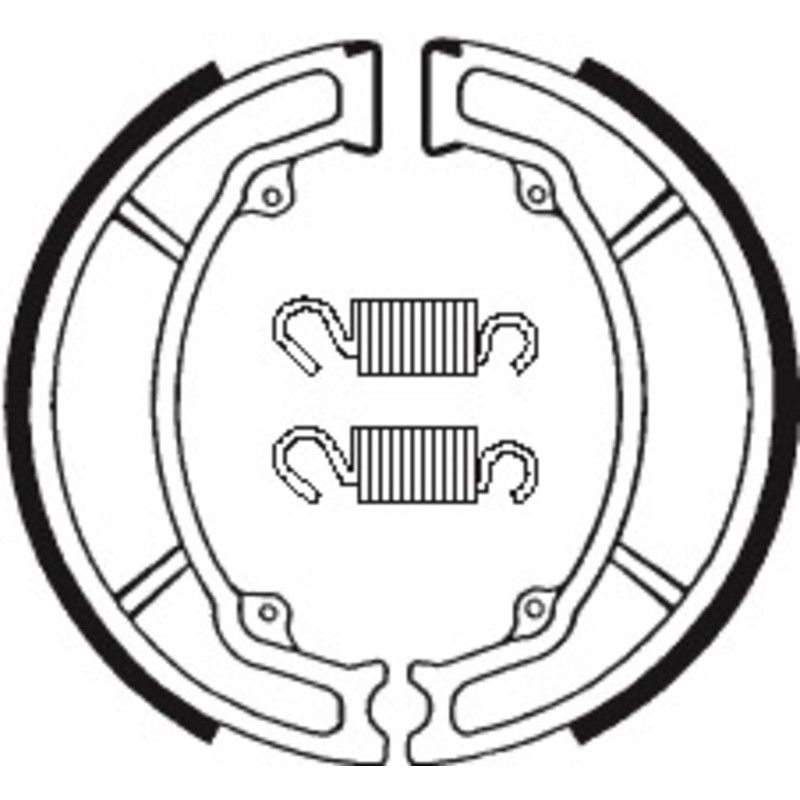 Zapatas de freno Tecnium BA189 - motoscamaralweb.com
