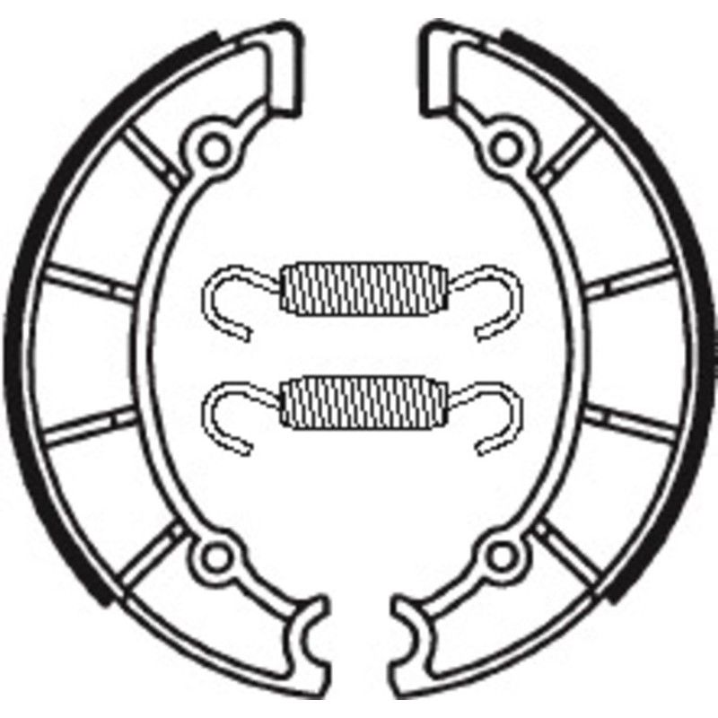 Zapatas de freno Tecnium BA190 - motoscamaralweb.com