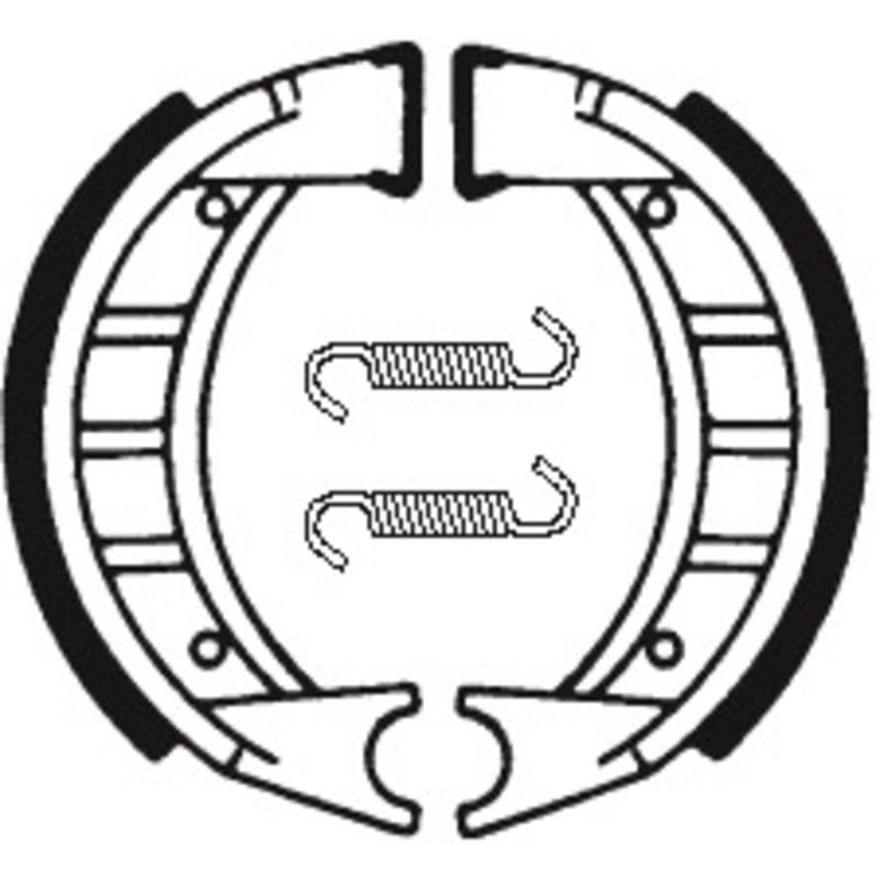 Zapatas de freno Tecnium BA191 - motoscamaralweb.com