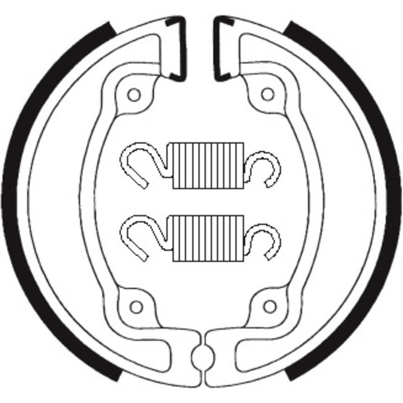 Zapatas de freno Tecnium BA203 - motoscamaralweb.com
